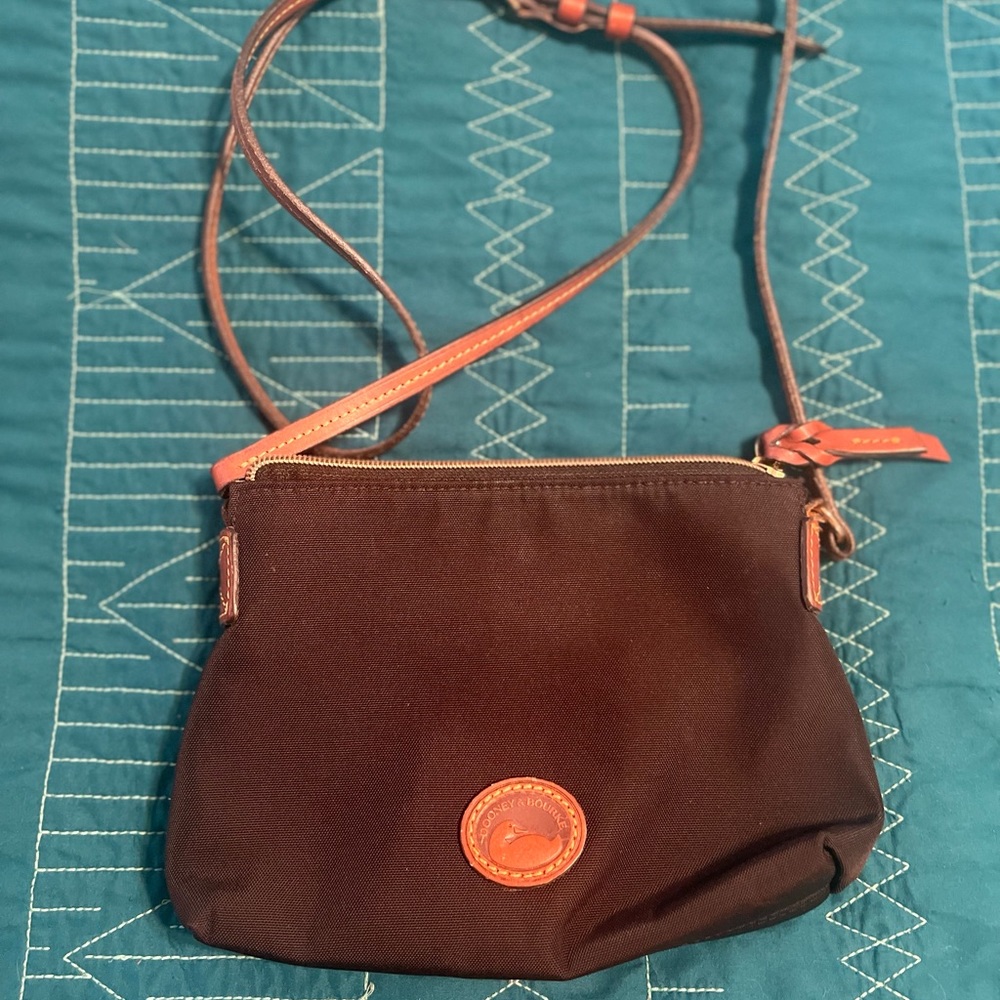 Dooney & Bourke nylon crossbody handbag black